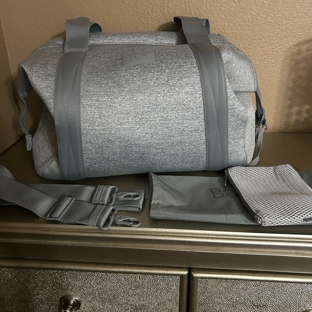Dagne Dover Landon Carryall Large in Heather Grey (Missing Dust Bag) NWOT - Picture 1 of 5